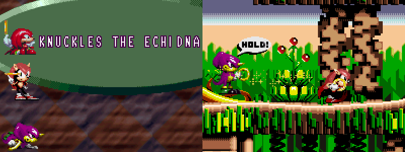 download knuckles chaotix sonic retro